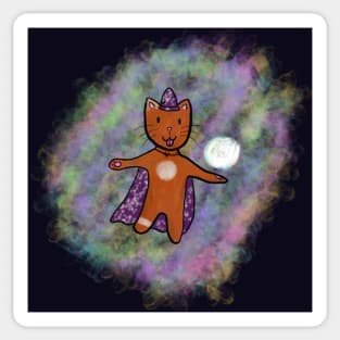 Sorcerer Cat Sticker